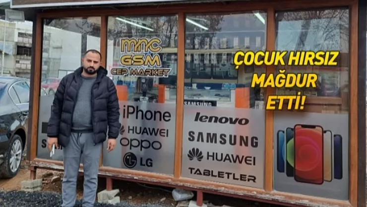 12 yaşında 24 suç kaydı olan çocuk hırsız esnafı mağdur etti