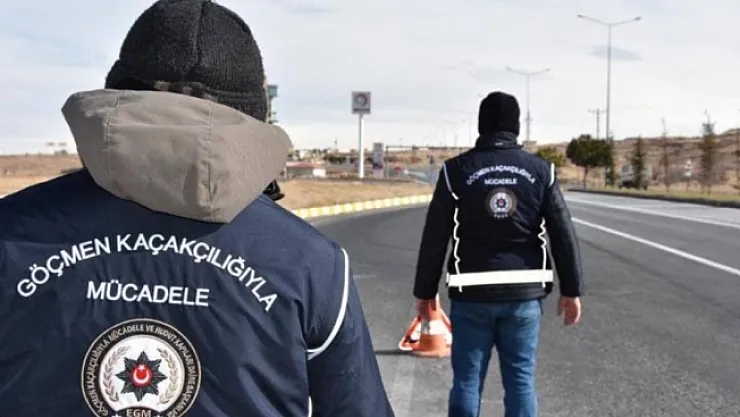 Malatya yolunda kaçak göçmen operasyonu!