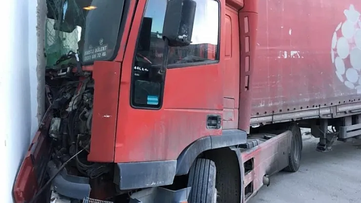 Freni patladı, facianın eşiğinden dönüldü!