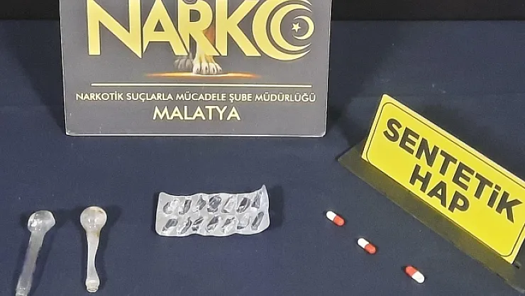 Malatya'da uyuşturucu operasyonu: 3 gözaltı