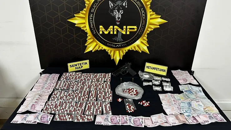 Malatya'da uyuşturucu operasyonu: 4 tutuklama