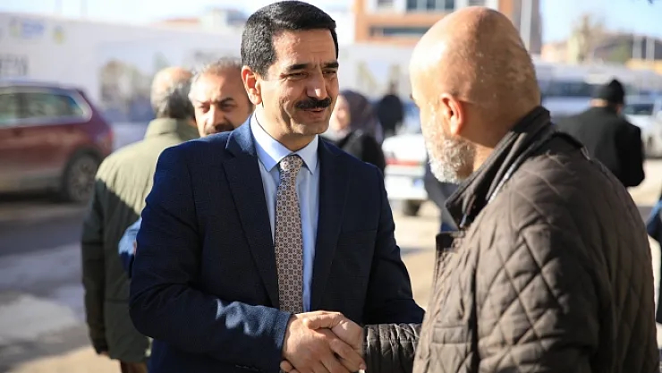 Ak parti Battalgazi Belediye Başkan Adayı Bayram Taşkın, Akpınar Esnafını Ziyaret Etti