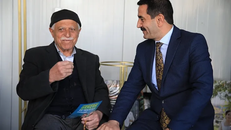 AK Partili Taşkın seçim çalışmalarını sürdürüyor