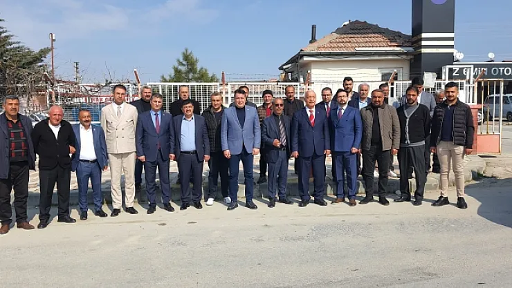 İyi Parti'den Oto Galeri esnafına ziyaret