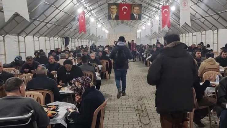 Malatya'da her gün 3 bin 200 kişiye iftar verilecek
