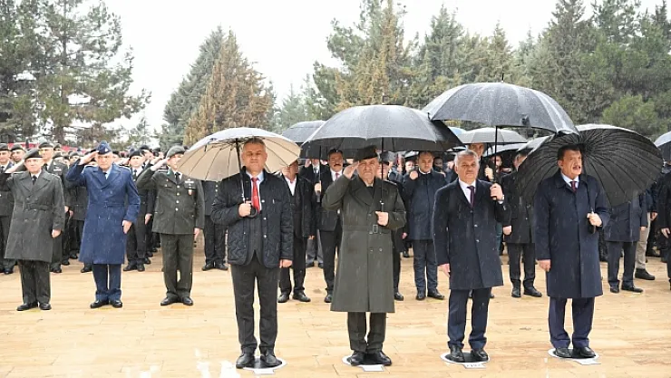 Malatya'da 18 Mart Çanakkale Zaferi ve şehitler anıldı