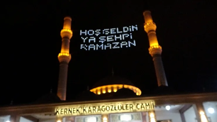 Malatya'da ilk teravih namazı kılındı