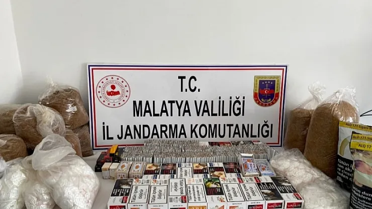 Malatya'da kaçakçılık operasyonları: 6 tutuklama