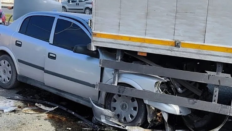 Malatya'da zincirleme trafik kazası: 1 yaralı