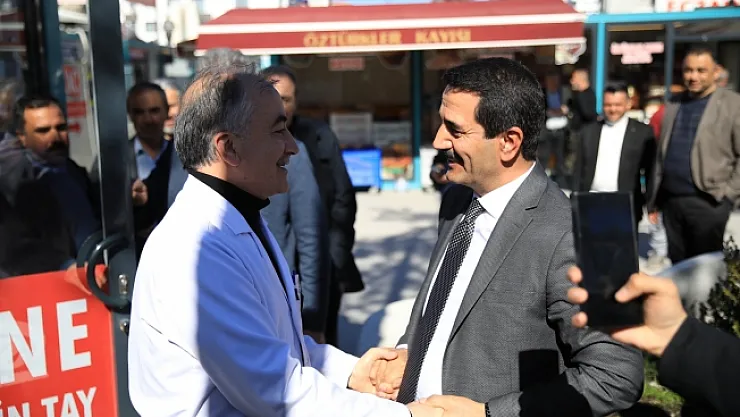 Taşkın:  Esnaflarımızı yeni iş yerlerine kavuşturacağız