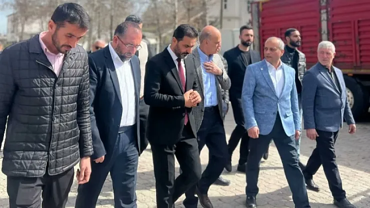 Yıldırım esnaflarla buluştu