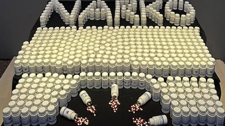 2,5 milyon liralık sentetik ecza maddesi ele geçirildi