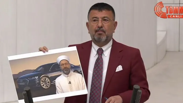 Ağbaba'dan Diyanet'e makam aracı tepkisi