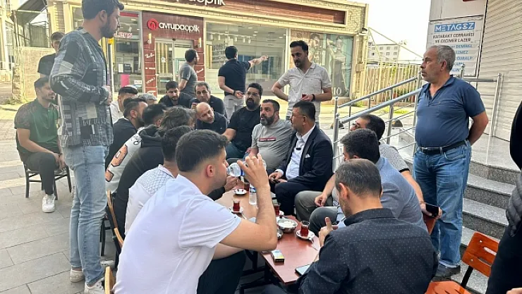 Ağbaba'dan Kışla esnafına söz!  &quotHakkınızı savunacağım'