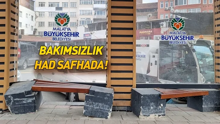Büyükşehir Belediyesi ne zaman çalışacak? Minibüs durakları bakımsız!