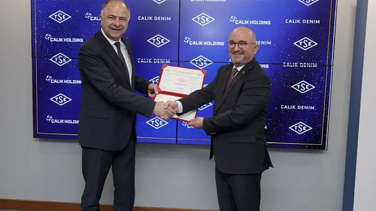 Çalık Denim'den büyük başarı! İlk tekstil firması oldu!