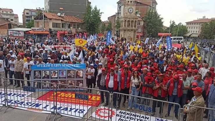 Malatya'da 1 Mayıs kutlandı