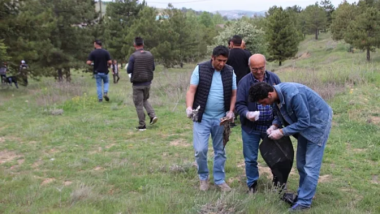 'Orman Benim' kampanyası ile temizlik yaptılar