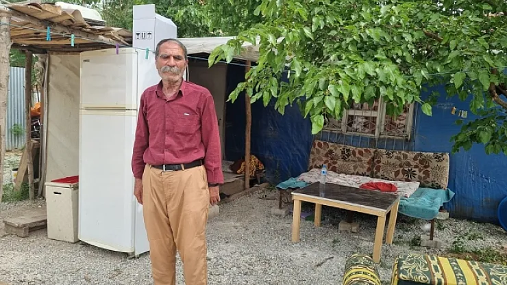 Tek isteği kanser hastası oğlu için konteyner...