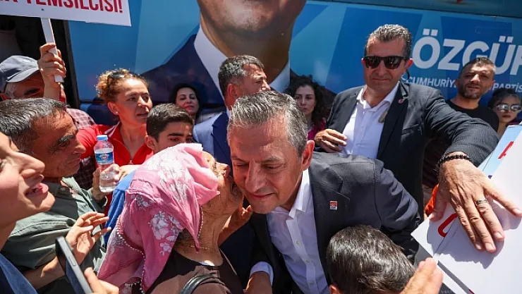 CHP Genel Başkanı Özel, Doğanşehir'i ziyaret etti