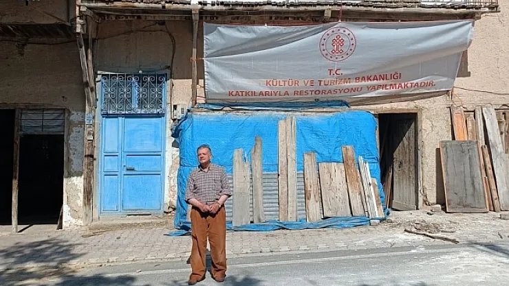 Cumhuriyet Tepesi altında ilk restorasyon