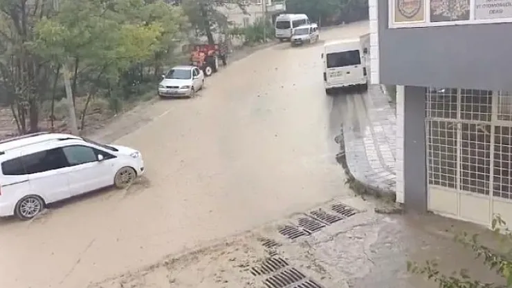 Darende sele teslim oldu