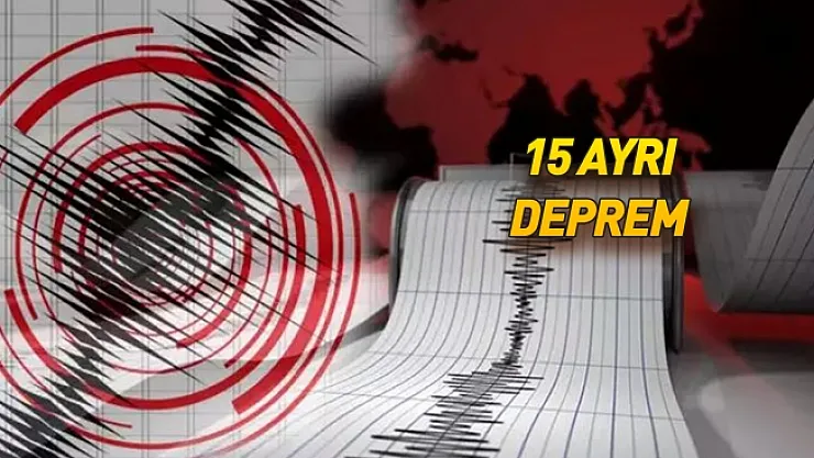 Malatya'da 1 günde 15 ayrı deprem kaydedildi