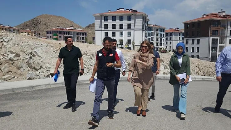 Malatya'da deprem konutları teslime hazırlanıyor