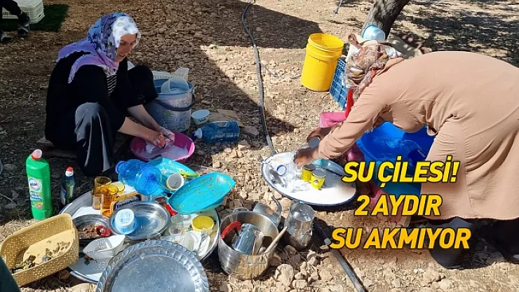 Kotangölü Urumlar mezrasının su çilesi! Vatandaş perişan!