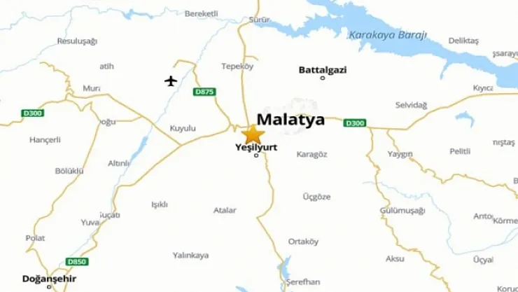 Malatya'da şiddetli deprem!