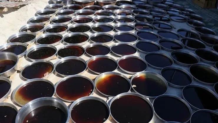 Malatya'da dutun pekmez yolcuğu başladı