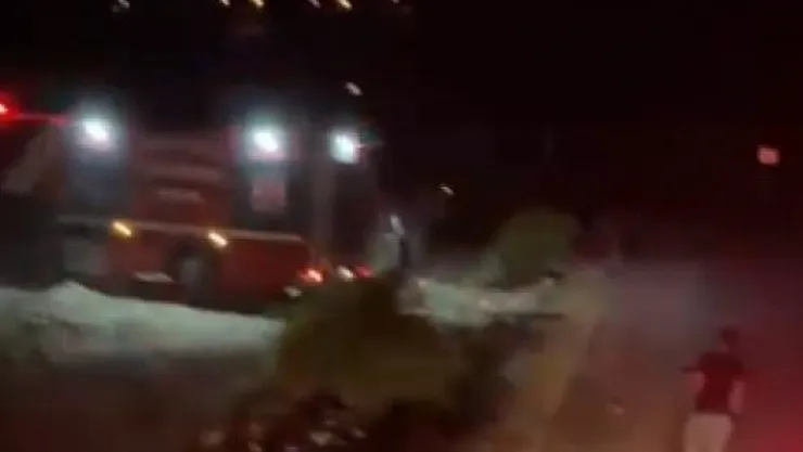 Malatya'da 100 dönümlük alanda örtü yangını