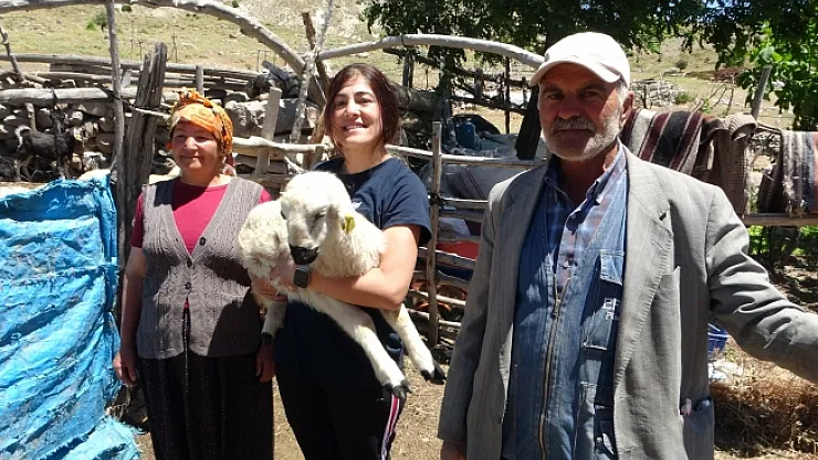 Malatyalı göçerler bin 800 rakımda zorlu mesaide