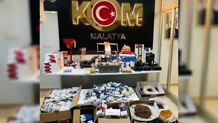 408 bin adet gümrük kaçağı makaron ele geçirildi