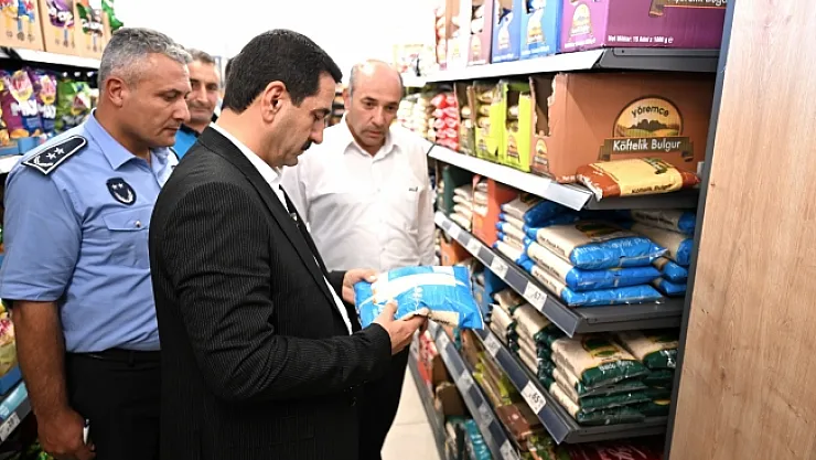 Başkan Taşkın, zabıta ile birlikte denetim yaptı