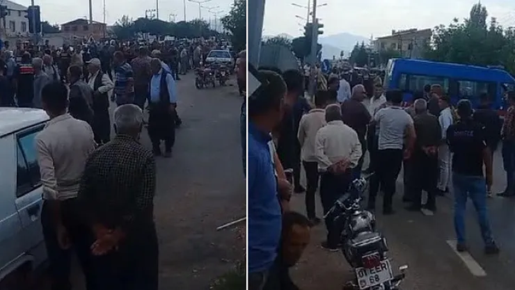 Kurucaovalı vatandaşlar birbirine girdi! Tansiyon yüksek!