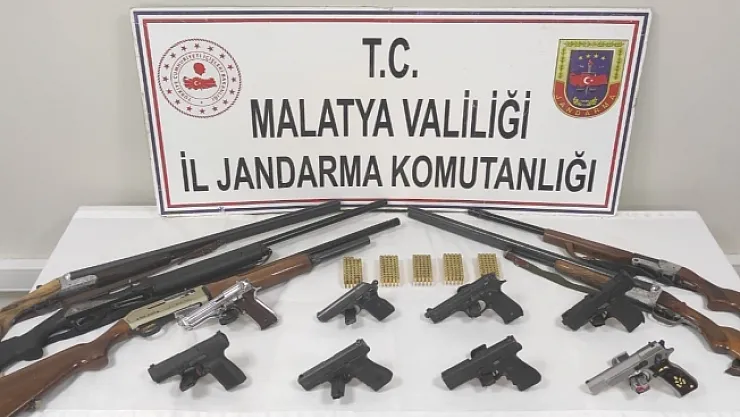 Ruhsatsız silah ticareti operasyonu: 6 şüpheli gözaltında