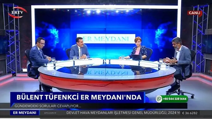 Tüfenkci'den ERTV'de çarpıcı açıklamalar...