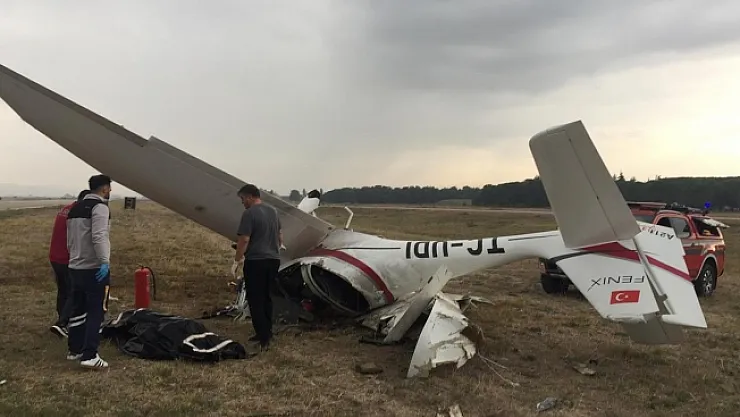 Eğitim uçağı düştü, 2 pilot hayatını kaybetti