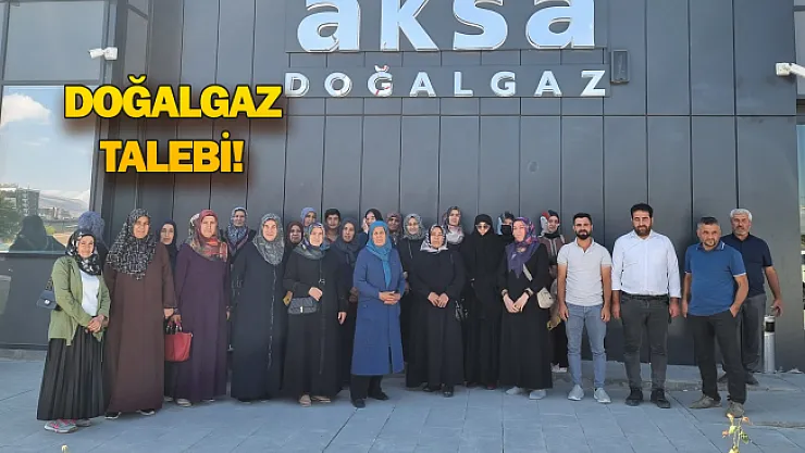 Hatunsuyu Palabıyık caddesi halkından doğalgaz tepkisi!