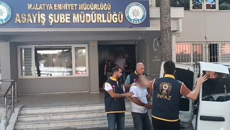 Malatya'da aranan 27 firari yakalandı