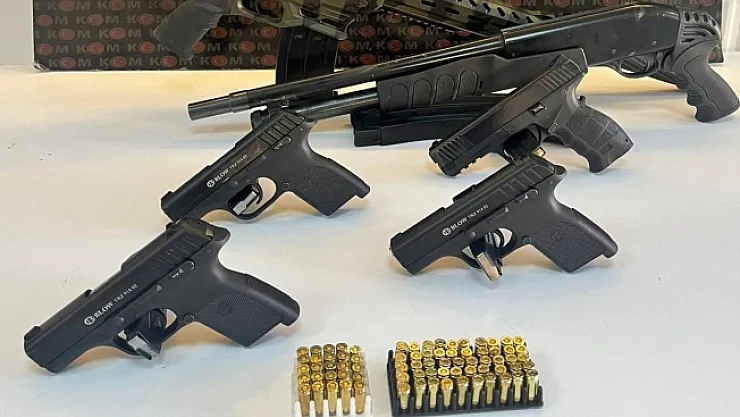 Malatya'da silah kaçaklarına operasyon!