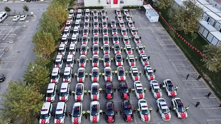 Malatya'da Emniyet ve Jandarmaya araç takviyesi