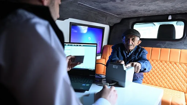 Malatya'da nüfus mobil hizmet aracı tanıtıldı