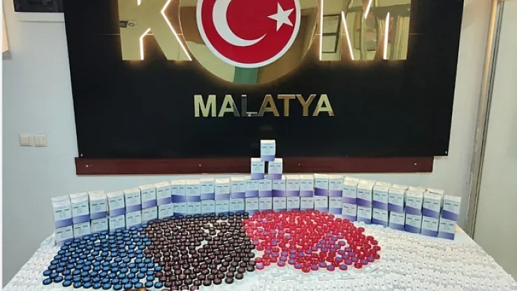 Malatya'da cinsel içerikli sahte ürün ele geçirildi