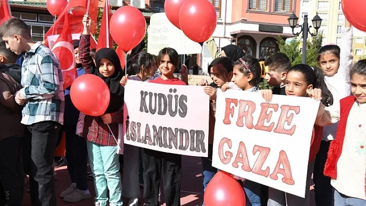 Malatyalı çocuklardan dünyaya barış çağrısı