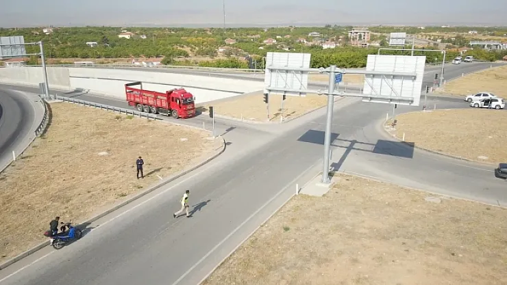 Polisten kaçtı, drondan kaçamadı