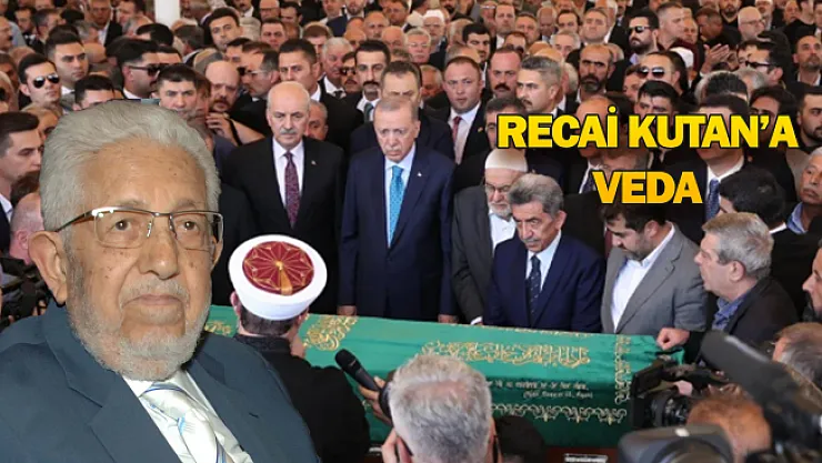 Recai Kutan son yolculuğuna uğurlandı