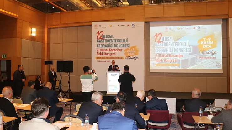 12. Gastroenteroloji Cerrahisi ve 2. Ulusal Karaciğer Nakli Kongreleri başladı