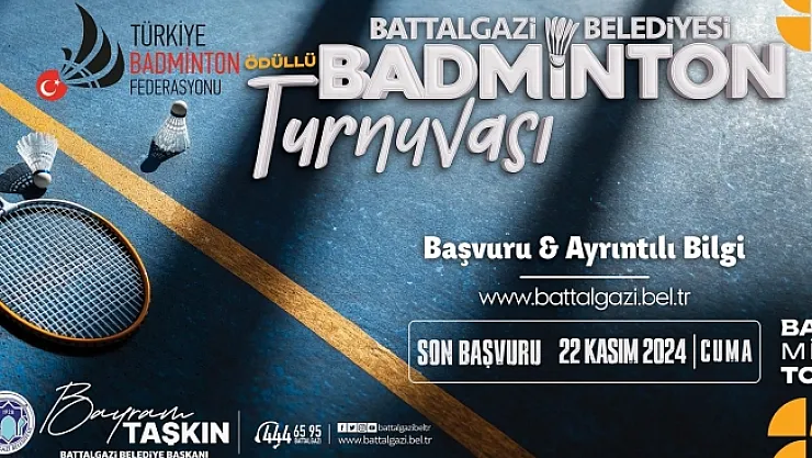 Battalgazi'de Badminton heyecanı